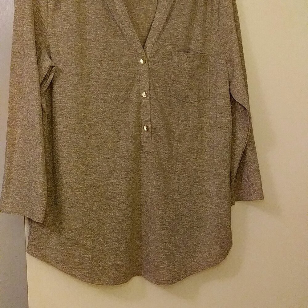 Metallic Sparkly 🌟🌟Rafaella Blouse Rafaella blouse Size M - Picture 11 of 14